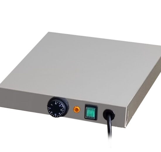 PLAQUE CHAUFFANTE INOX GN1/1 TEMPERATURE REGLABLE DE 30 A 90°C