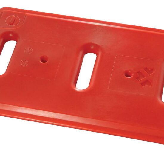 PLAQUE EUTECTIQUE CHAUDE GN1/1, COULEUR ROUGE