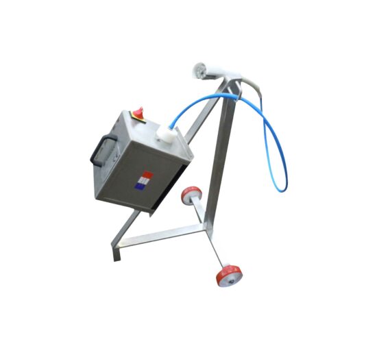 CHARIOT INOX ROULANT SUPPORT V108 POUR ERGONOMIE D'UTILISATION