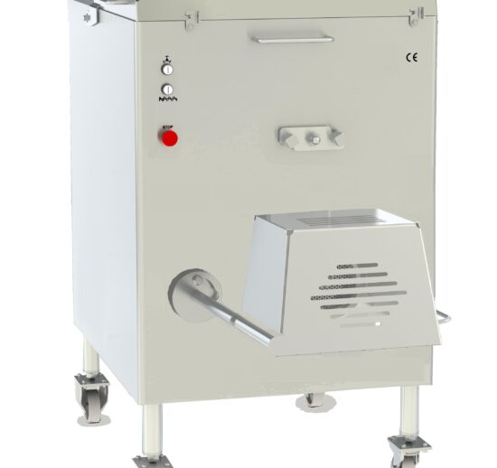 HACHOIR MELANGEUR SIMPLE COUPE (ENTERPRISE) D.98 MM, CUVE 90L, CAP.1050 KG/H