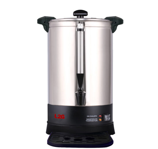 PERCOLATEUR A CAFE SIMPLE PAROI 12 LITRES EN INOX