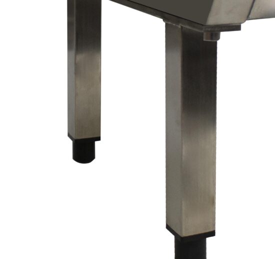 KIT DE 4 PIEDS HAUTEUR 200 POUR VITRINE A INGREDIENTS A VISSER (4 VIS INCLUSES)