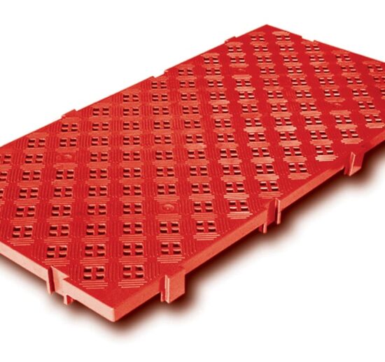 CAILLEBOTIS ANTI-DERAPANT ROUGE BRIQUE