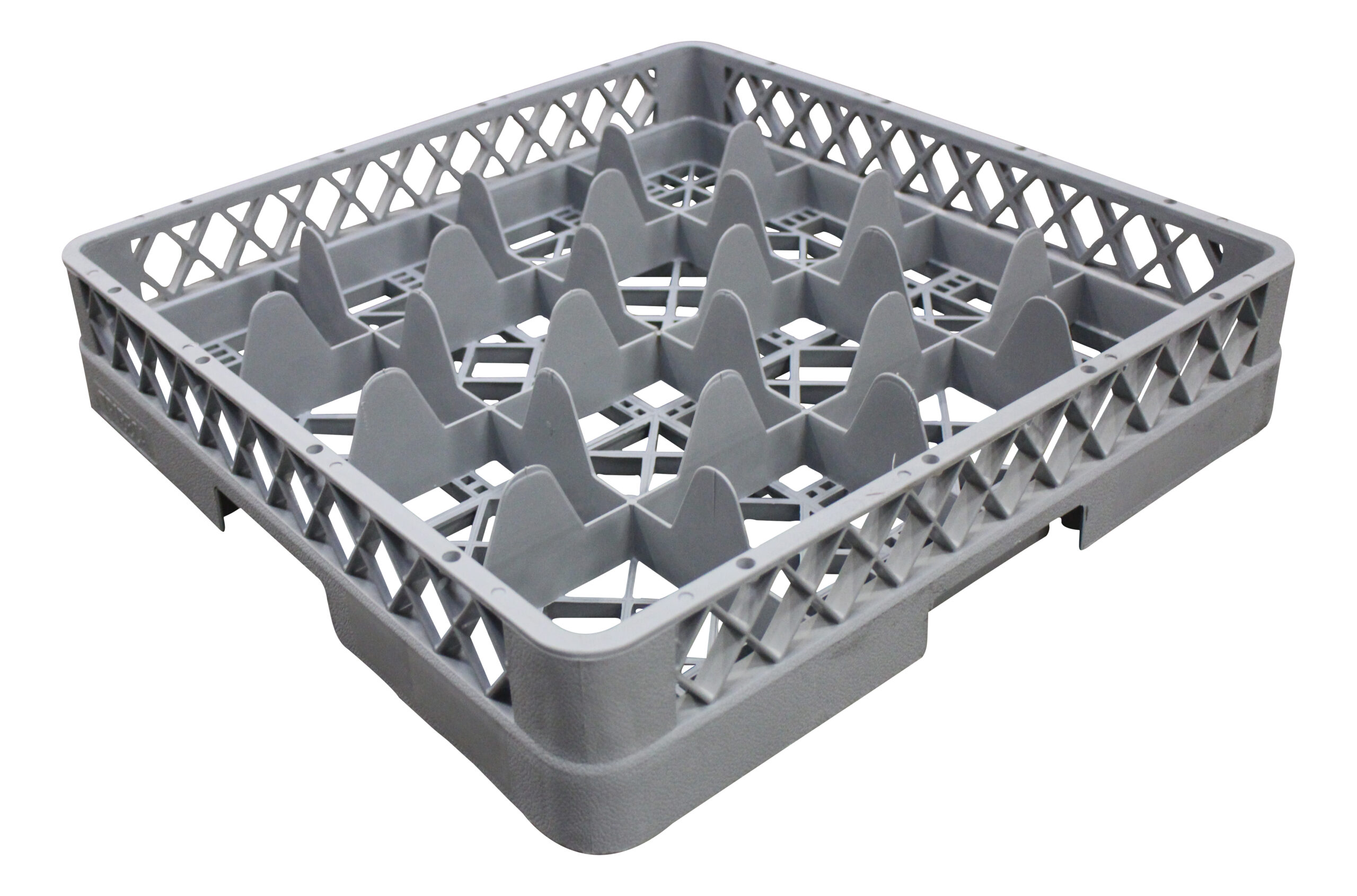 CASIER LAVE-VAISSELLE POUR 16 VERRES D.110 MM MAX POLYPROPYLENE GRIS