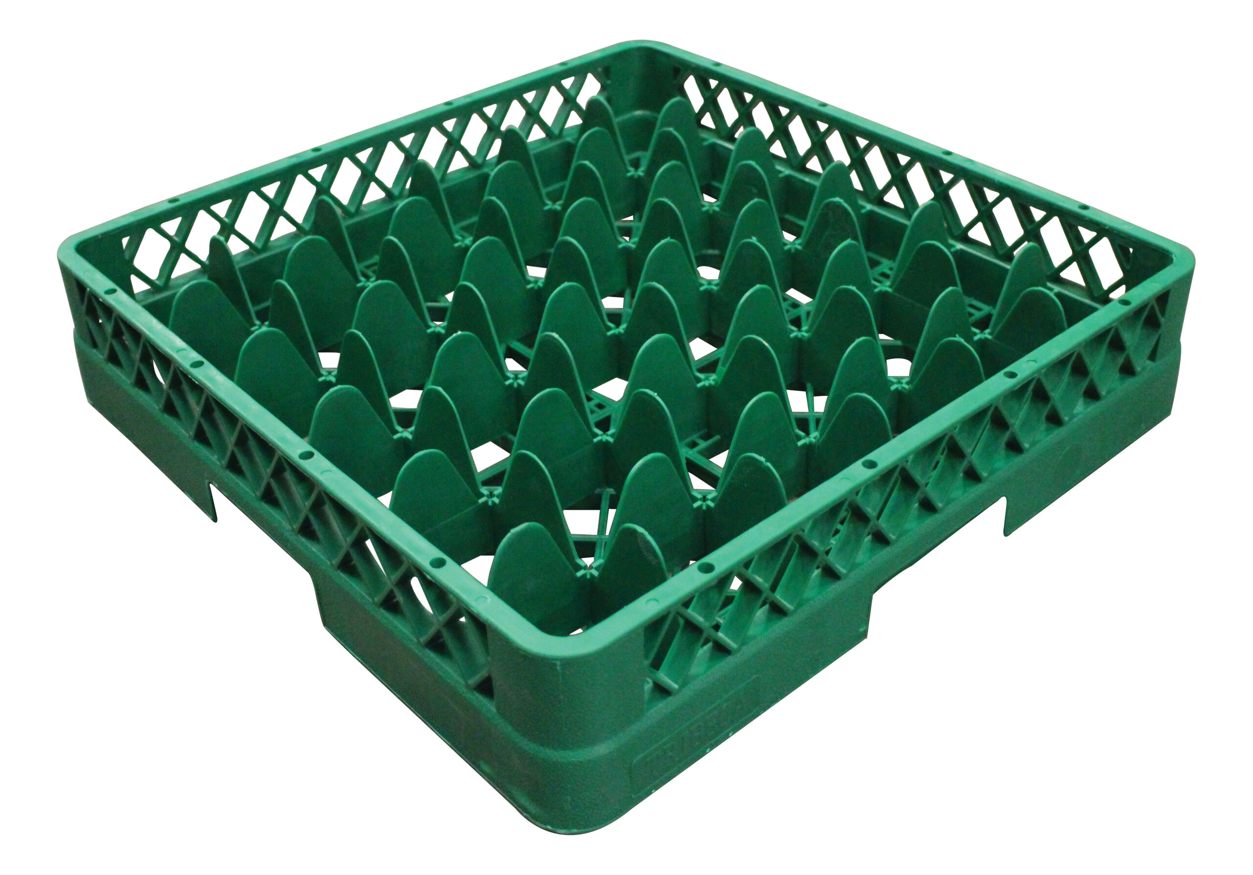 CASIER LAVE-VAISSELLE POUR 36 VERRES D.73 MM MAX POLYPROPYLENE VERT