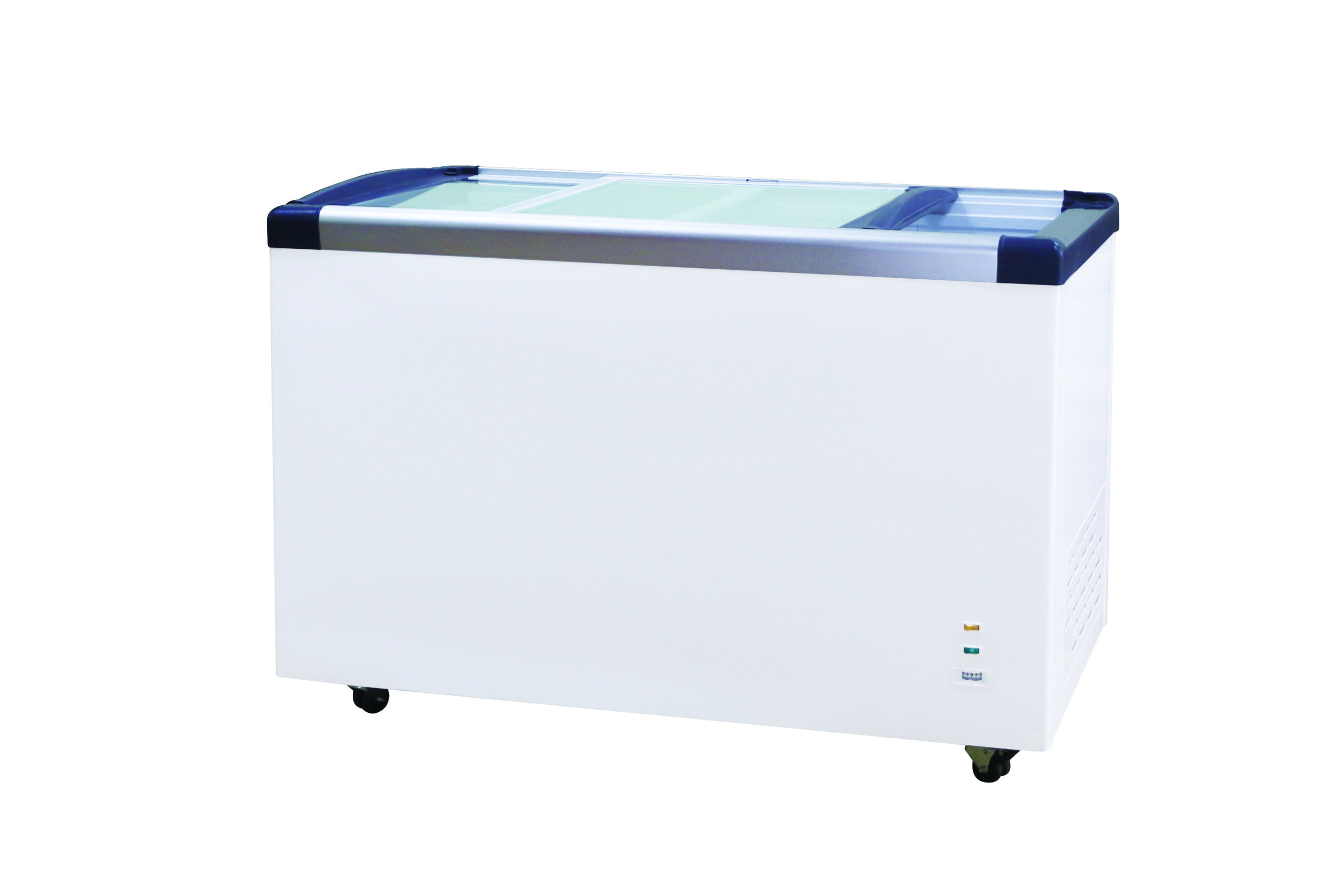 CONGELATEUR BAHUT PORTES COULISSANTES, -18/-22°C CAP.355L, 4 PANIERS FILAIRES 250/500/200