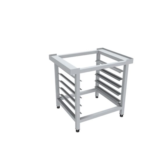 SUPPORT FOUR INOX 304 SOUDE, 5 NIV. GN1/1 ET 600X400MM POUR VULCAIN-6, -7, PP-VULCAIN-10