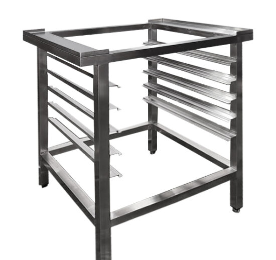 SUPPORT FOUR INOX 304 SOUDE, 5 NIV. GN1/1 ET 600X400MM POUR VULCAIN-4, VULCAIN-5, PP-VULCAIN-5