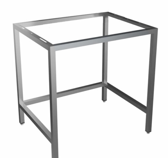 SUPPORT INOX SOUDE POUR FOUR A PIZZAS SIMPLE CAVITE 4 PIZZAS REF. P010000