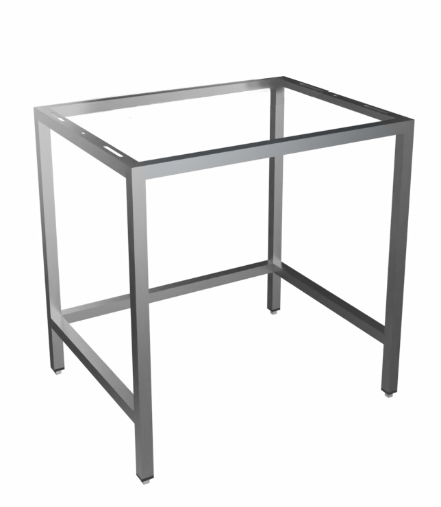 SUPPORT INOX SOUDE POUR FOUR A PIZZAS DOUBLE CAVITE 4+4 PIZZAS REF. P010004