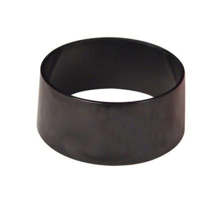 REHAUSSE CYLINDRIQUE HAUTE EN MELAMINE NOIR