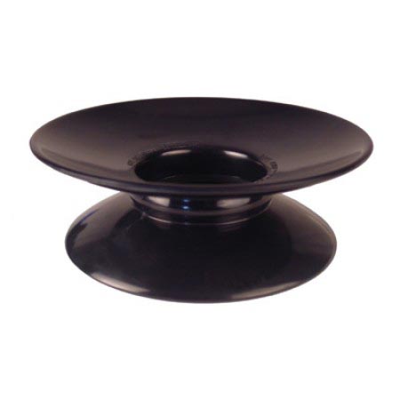 PIEDESTALE CYLINDRIQUE EN MELAMINE NOIR