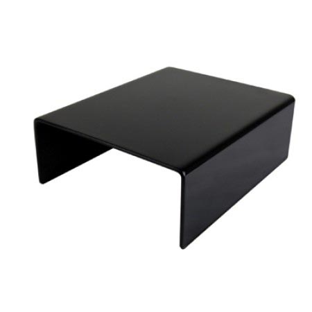 REHAUSSEUR MELAMINE IMPRIME NOIR 300X250X100