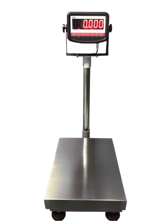 BALANCE PLATEFORME INDUSTRIELLE 60 KG PRECISION 10 GR, PLATEAU INOX 400X300 MM