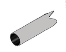 TUBE INOX 441 SPAZZO D48.3X1.5 (LE M/L) POUR PROTECTION AU SOL