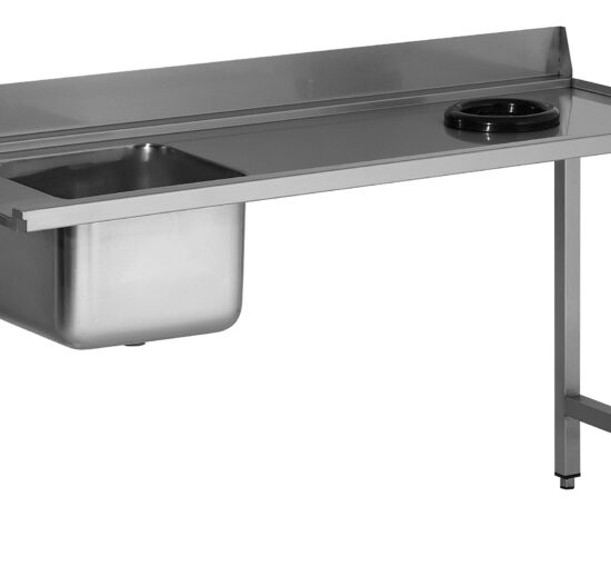 TABLE D'ENTREE LV ADOSSEE + PLAGE, ACCROCHAGE POUR EM-LVC50-A1P & D-LVC50-A3P