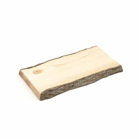 PLATEAU RECTANGULAIRE EN MELAMINE IMITATION BUCHE