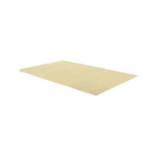 TAPIS DE VITRINE EN BAMBOU NATUREL GRAND MODELE