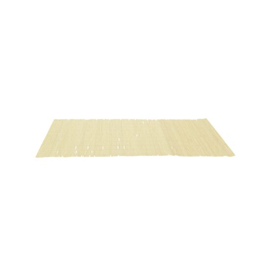 TAPIS DE VITRINE EN BAMBOU NATUREL PETIT MODELE