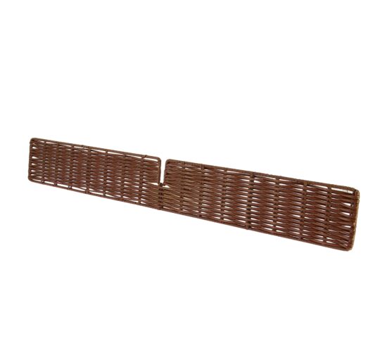 REGLETTE AMOVIBLE PP IMITATION OSIER CHOCOLAT POUR REF. V41503
