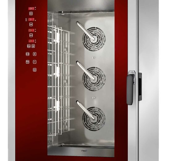 FOUR MIXTE ELECTRIQUE VULCAIN PLUS, PROGRAMMABLE AUTONETTOYANT, 10GN1/1 ET 10X600X400 MM