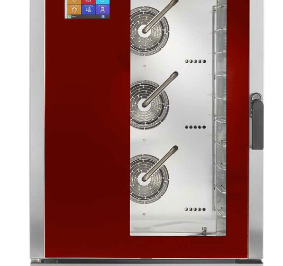 FOUR MIXTE ELECTRIQUE VULCAIN PREMIUM PROGRAMMABLE AUTONETTOYANT, 10GN1/1 ET 10X600X400 MM