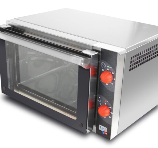 FOUR ELECTRIQUE A CONVECTION 3 NIVEAUX GN2/3 PANNEAUX DE COMMANDE ELECTROMECANIQUE