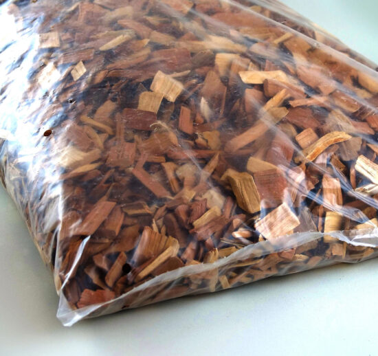 CARTON DE 9KG COPEAU DE BOIS ESSENCE DE CERISIER