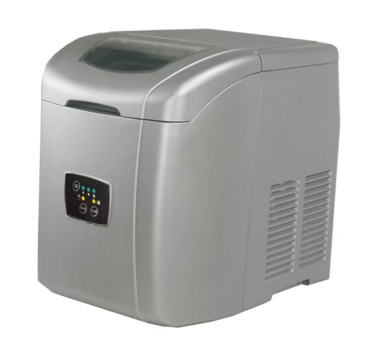 MACHINE A GLACONS CREUX RONDS CARROSSERIE EN ABS CAP.10KG/24H, RESERVE 1 KG, GAZ R600A