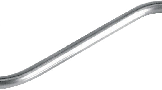 BOITE DE 10 PCS CROCHET ESSE INOX 304 POLI 2 POINTES