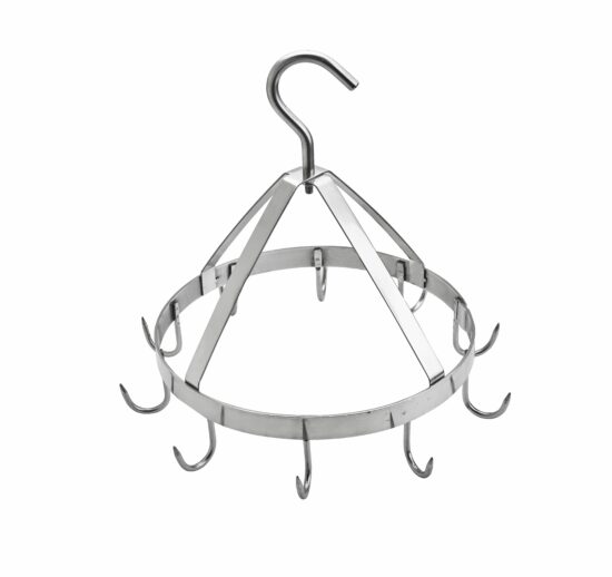 COURONNE INOX, 10 CROCHETS INOX