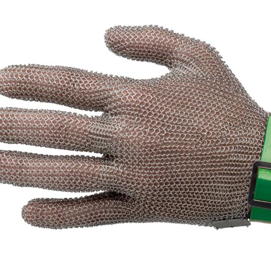 GANT COTTE DE MAILLE TAILLE 6-6.5 REVERSIBLE, COULEUR VERTE