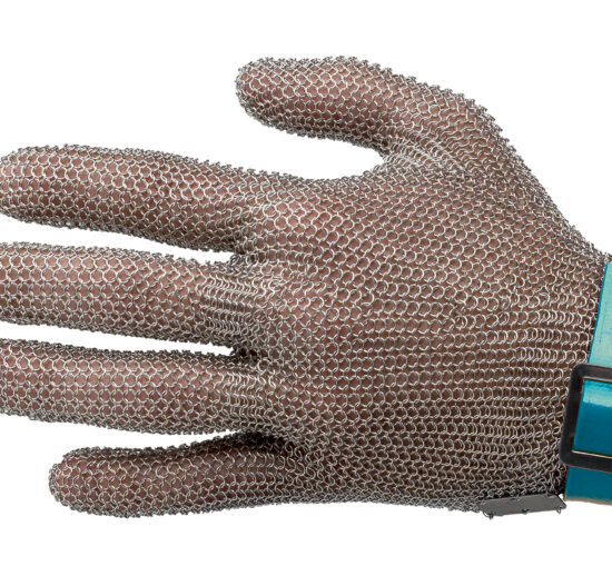 GANT COTTE DE MAILLE TAILLE 9-9.5 REVERSIBLE, COULEUR BLEUE