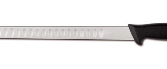 COUTEAU A JAMBON OGIVES, MANCHE SURMOULE NOIR