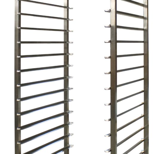 CHARIOT DE CUISSON 600X800 18 NIVEAUX FOUR ROTATIF BONGARD TYPE 8.63 ACCROCHAGE BAS