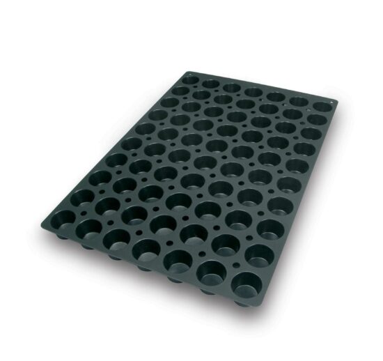 MOULE SILICONE 24 MUFFINS D.70 X H-40 MM 130ML