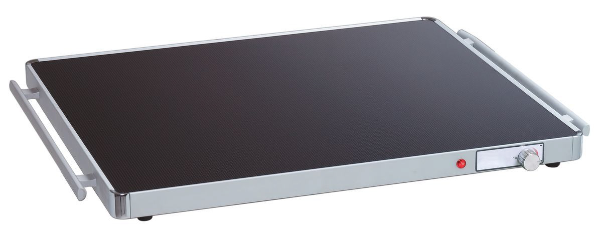 PLAQUE CHAUFFANTE GN2/1, TEMPERATURE REGLABLE DE 30 A 95°C