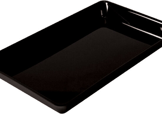 PLAT PLEXIGLAS NOIR GN1/1