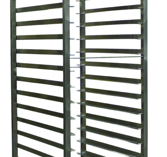 CHARIOT BOULANGER 600X400 17 NIVEAUX PAS :  85MM