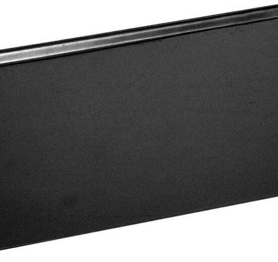 PLAQUE PATISSIERE ALUMINIUM ANTI-ADHESIVE 600*400*12 BORDS A 45°