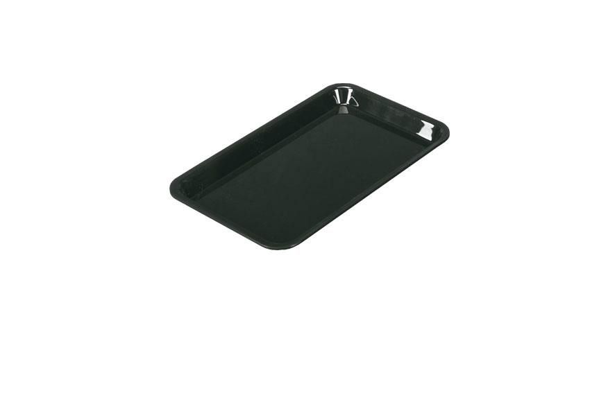 PLAT RECTANGULAIRE PLEXIGLAS NOIR GN1/4