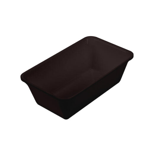 PLAT RECTANGULAIRE PLEXIGLAS NOIR GN1/4