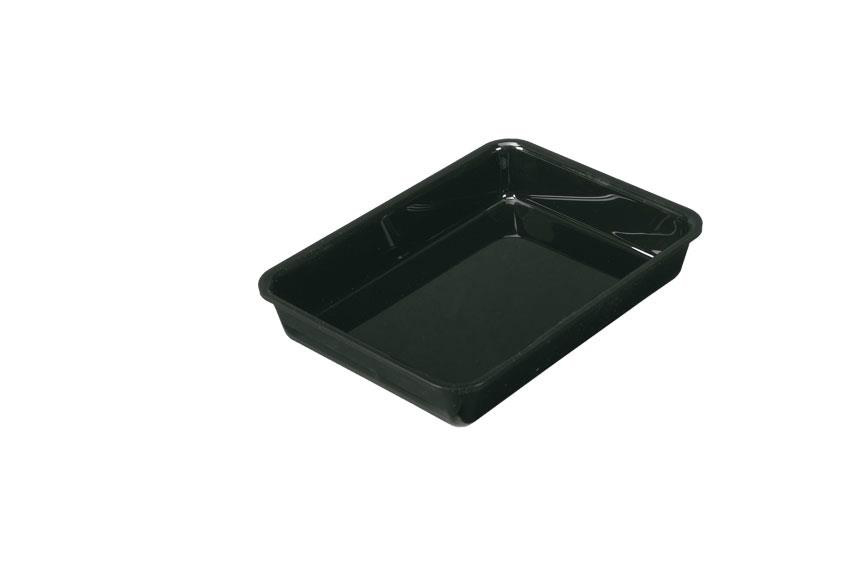 PLAT RECTANGULAIRE PLEXIGLAS NOIR GN2/7