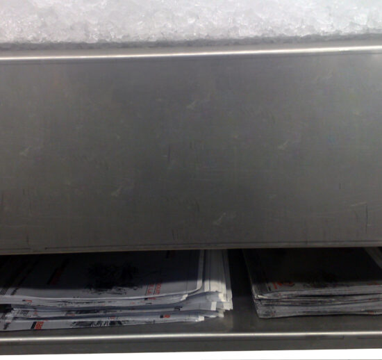 CASE A PAPIER HORIZONTALE 1 COMPARTIMENT ACCROCHABLE SUR ETAL NEUTRE OU REFRIGERE PAR