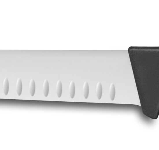 COUTEAU DE BOUCHER A OGIVES L-300 MM MANCHE NOIR