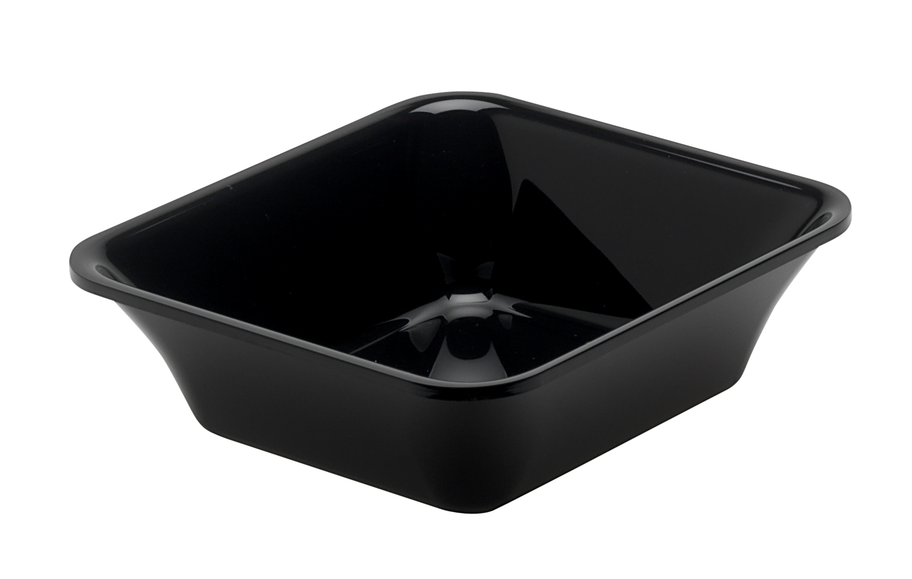 PLAT RECTANGULAIRE NOIR PLEXI GN1/6-50
