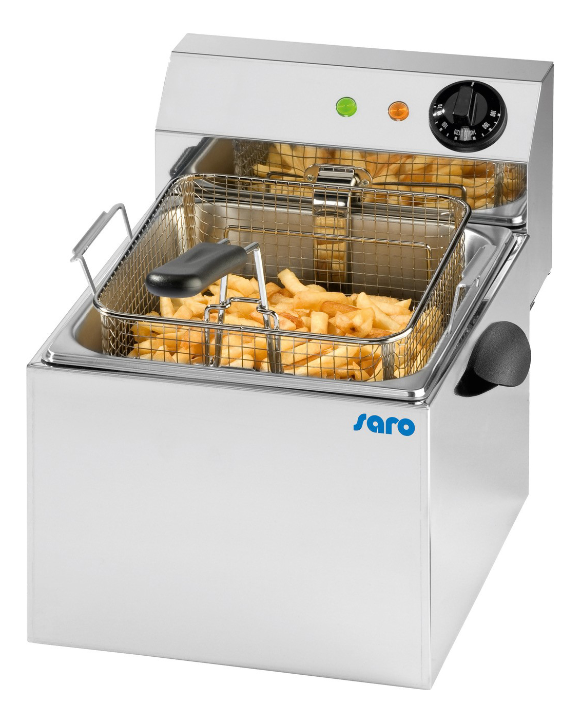 FRITEUSE DE TABLE ELECTRIQUE SANS ROBINET DE VIDANGE, 1 CUVE DE 6L