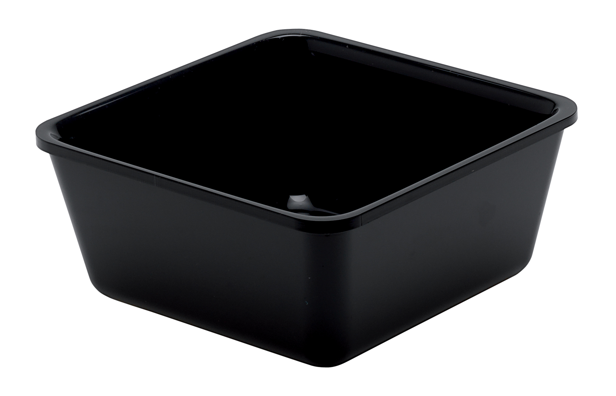 SALADIER CARRE NOIR PLEXI 1.5L