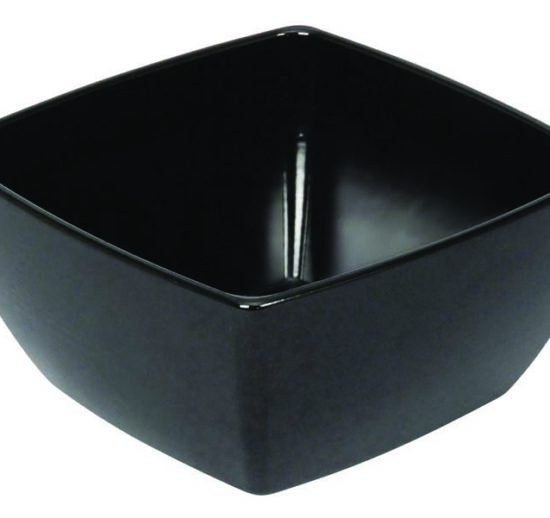 SALADIER ABS TYPE MELAMINEE NOIR 180X180X90 MM