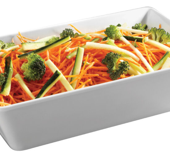 RAVIER DE PRESENTATION MELAMINE BLANC